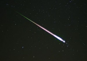 Leonid meteor