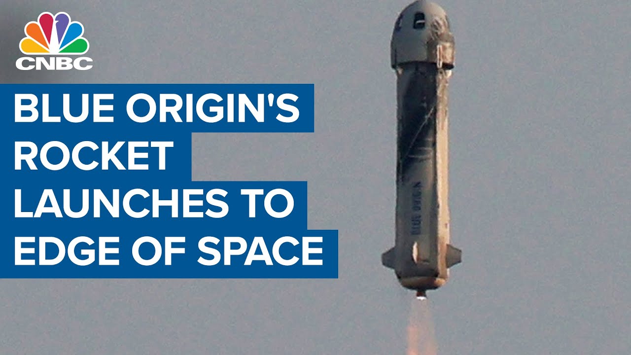 Blue Origin Launches Jeff Bezos and Crew to Space