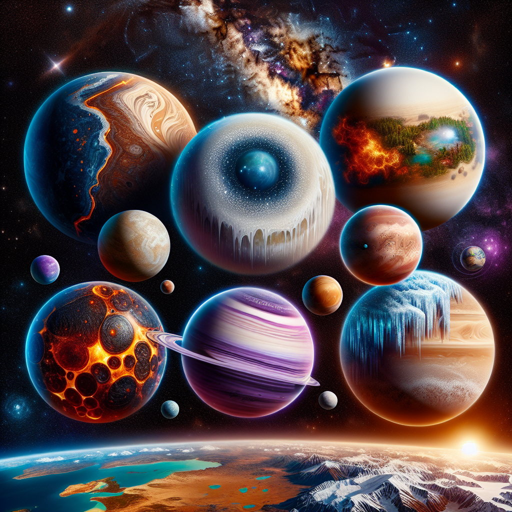 Diverse Planets in Our Galaxy: A Cosmic Journey